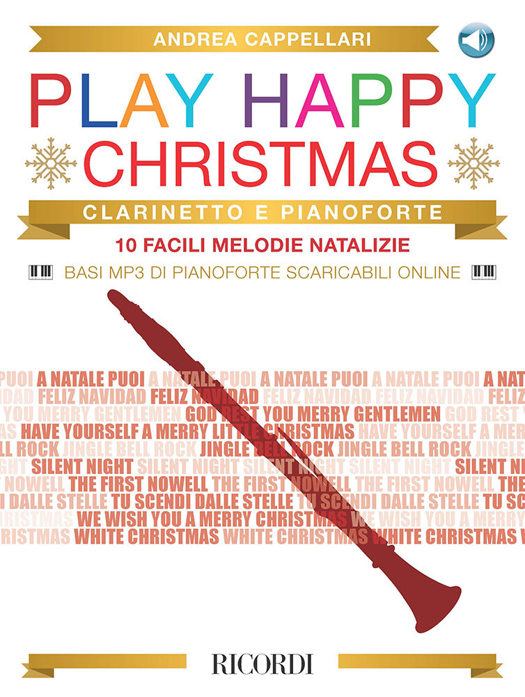 プレイ・ハッピー・クリスマス:10 facili melodie natalizie per clarinetto e pianoforte