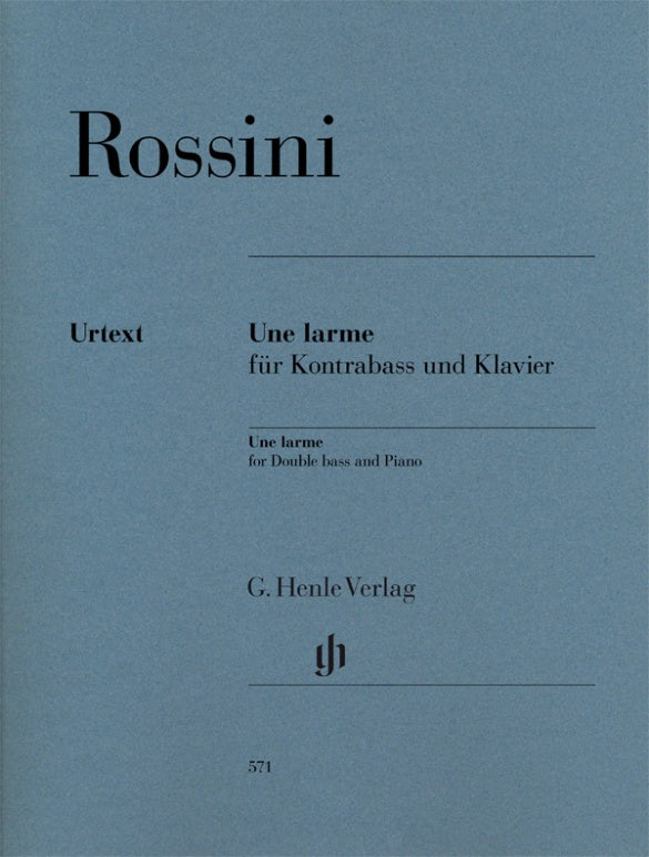ロッシーニ:ひとしずく(Une larme)