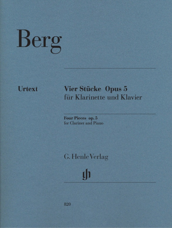 ベルク:4つの小品 Op.5