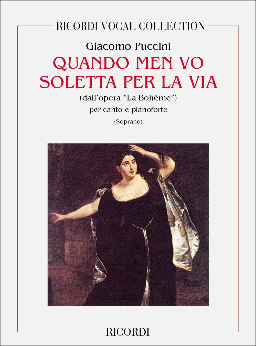 Giacomo Puccini:Quando Men Vo Soletta Per La Via