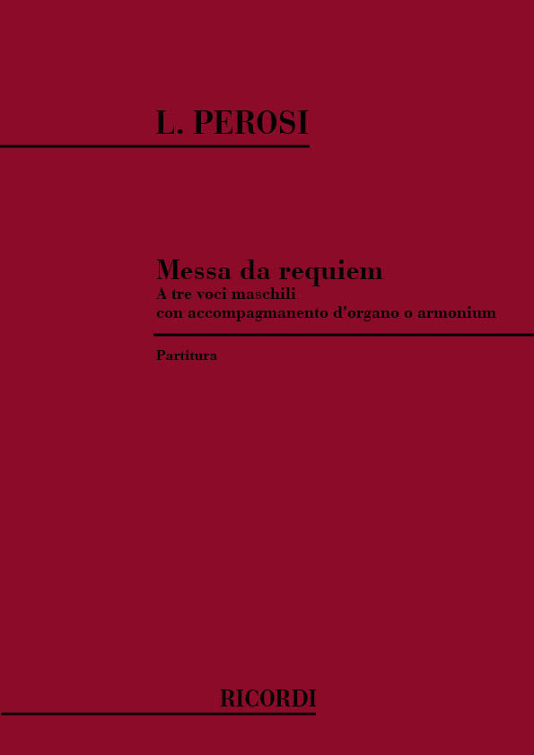 Lorenzo Perosi:Messa Da Requiem