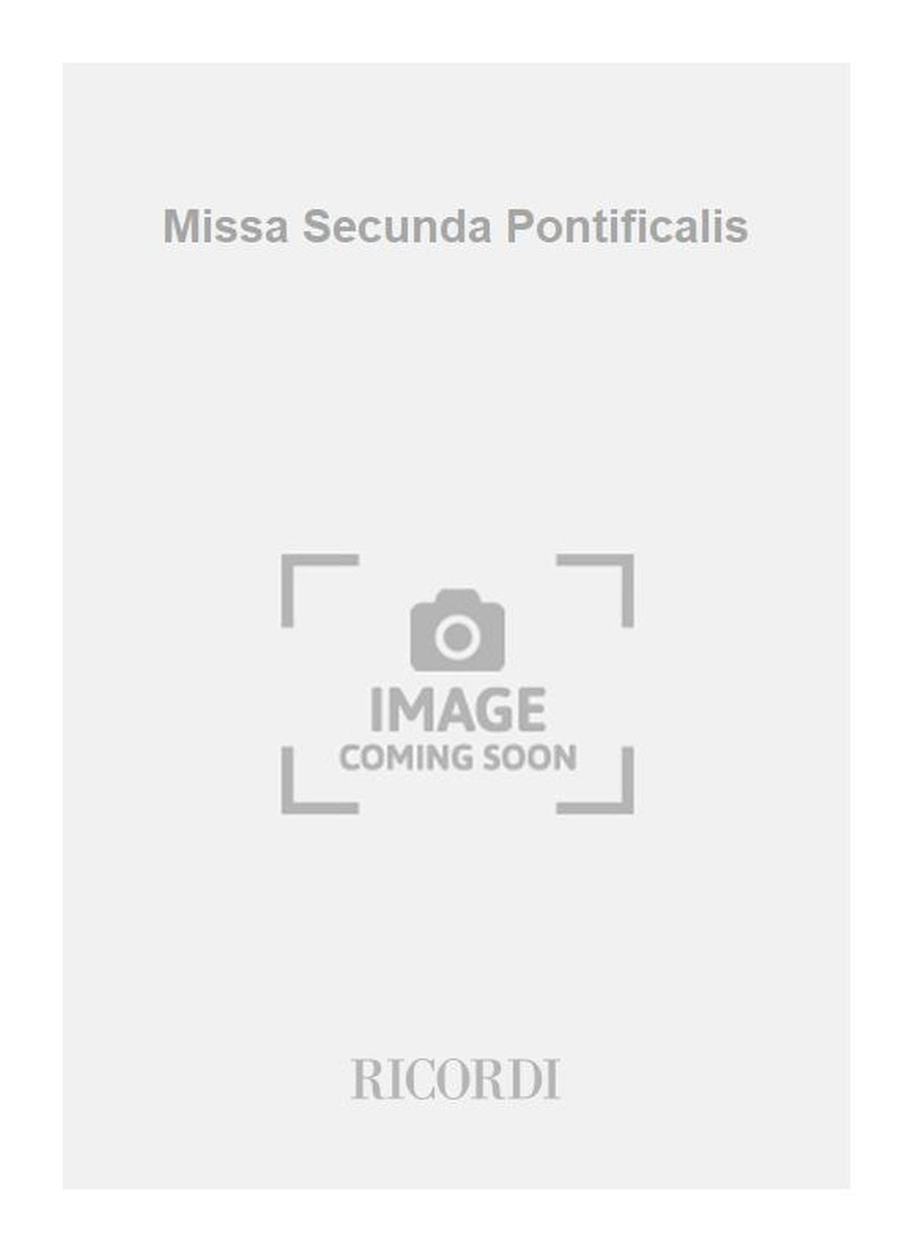 ペロージ:教皇ミサ曲第2番:混声3声とオルガン用 - バスパート