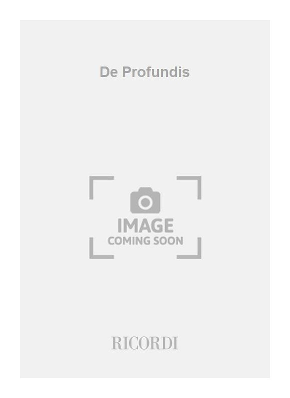 Ildebrando Pizzetti:De Profundis