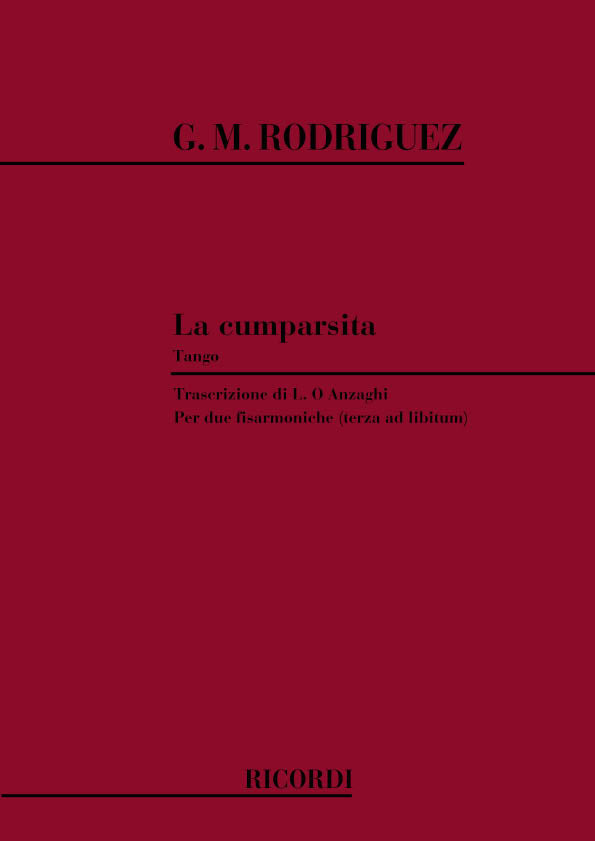 Gerardo Matos Rodriguez:La Cumparsita (Anzaghi)