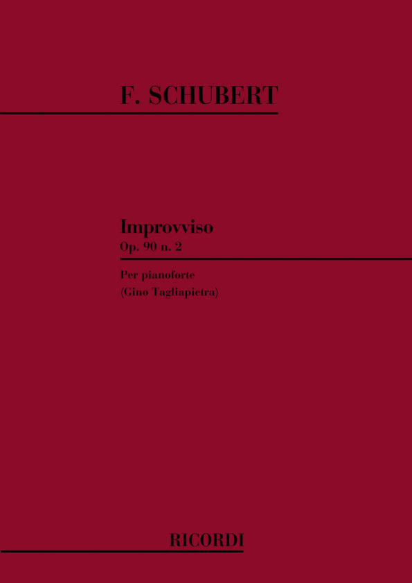 Franz Schubert:Improvvisi Op. 90 D. 899: N. 2