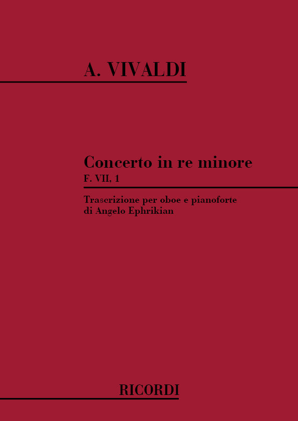 Antonio Vivaldi:Concerto In D Minor