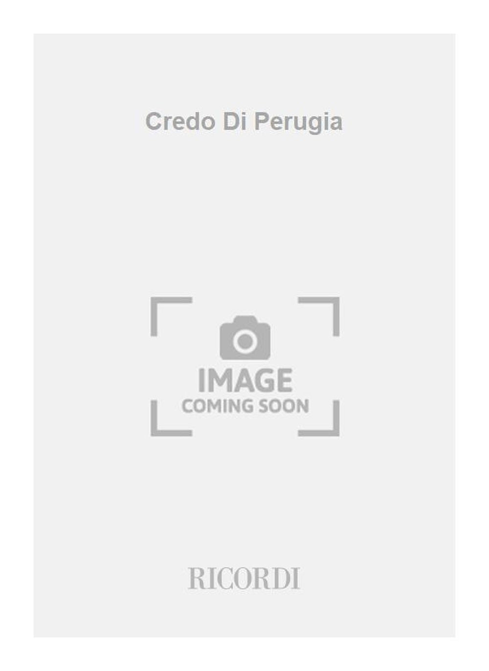 Giorgio Federico Ghedini:Credo Di Perugia