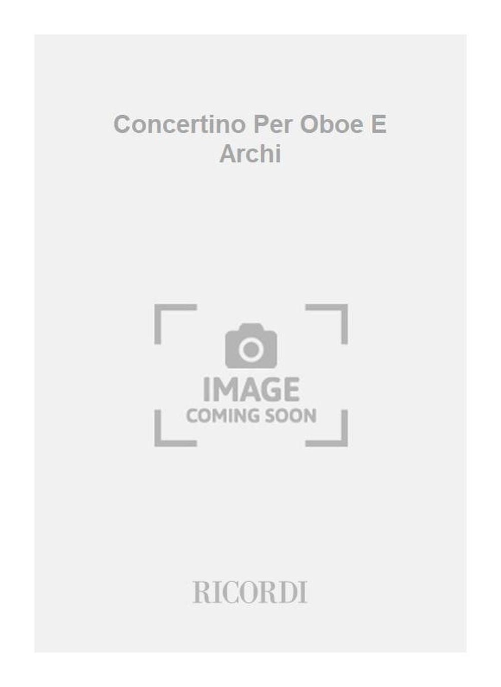 フーガ:オーボエと弦楽のための小協奏曲:Riduzione Per Oboe E Pianoforte