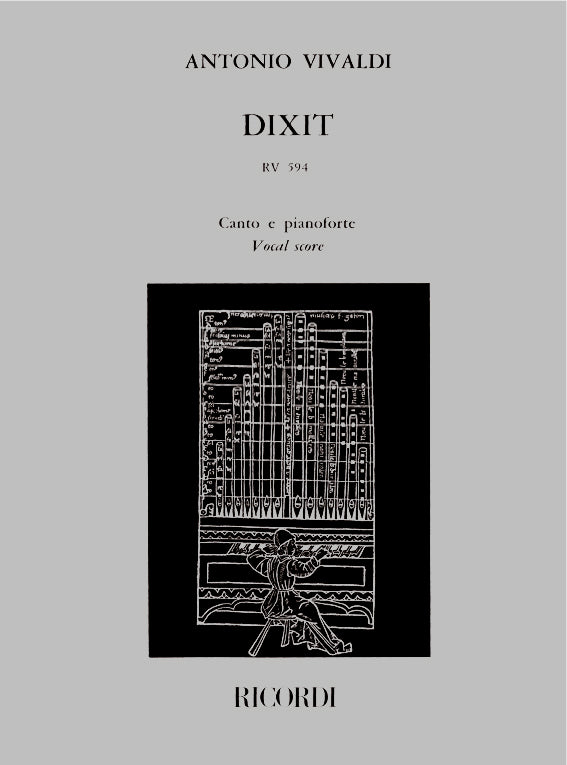 Antonio Vivaldi:Dixit Dominus RV 594 (Psalm 109):Piano Reduction By Francesco Bellezza
