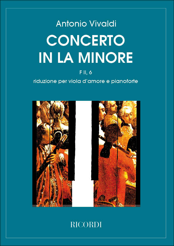 Antonio Vivaldi:Concerto Per Vla D'Amore, Archi E B.C.: In La