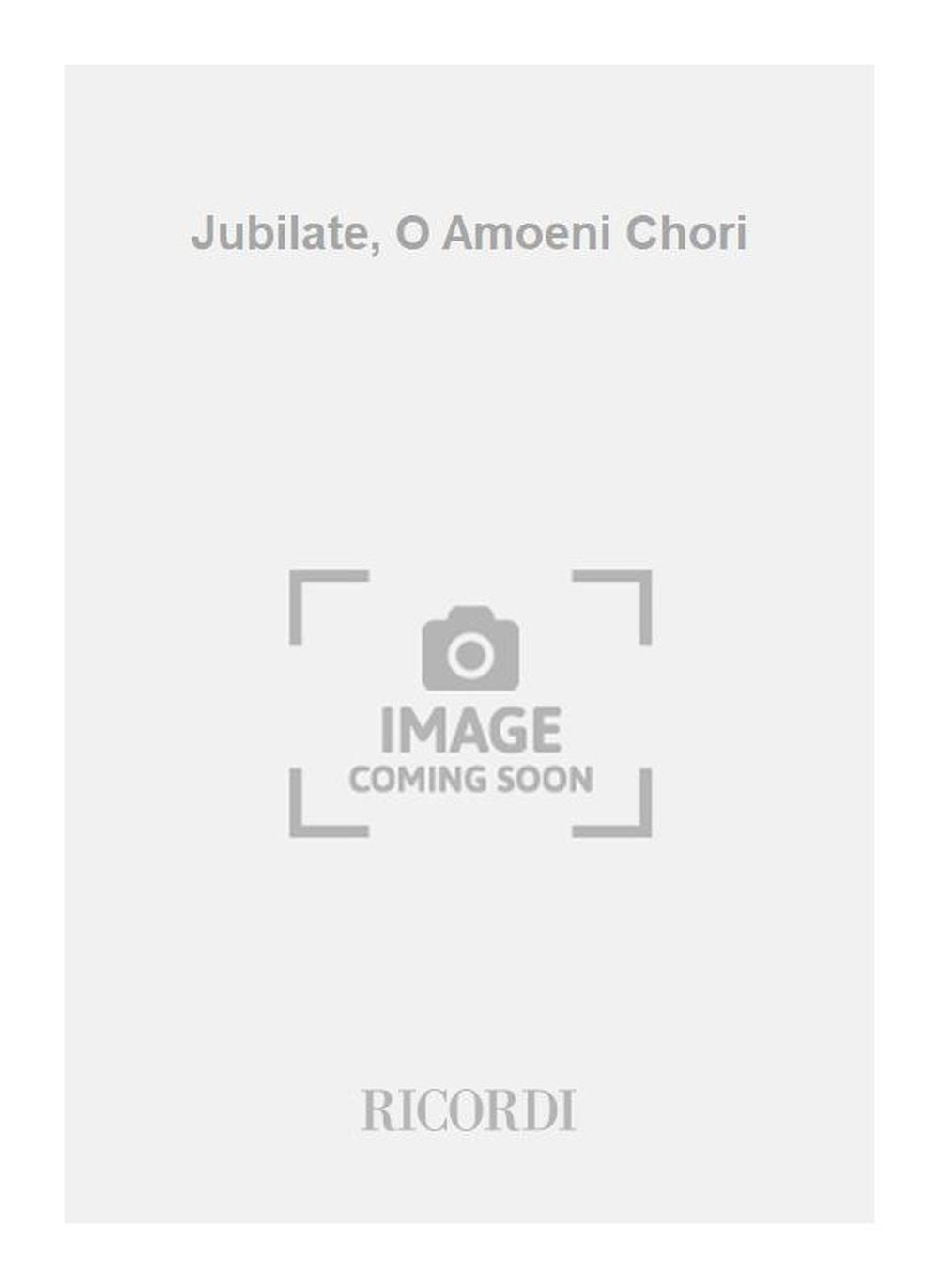 Antonio Vivaldi:Jubilate, O Amoeni Chori:グロリア RV639への序章・グロリア RV588 合唱パート