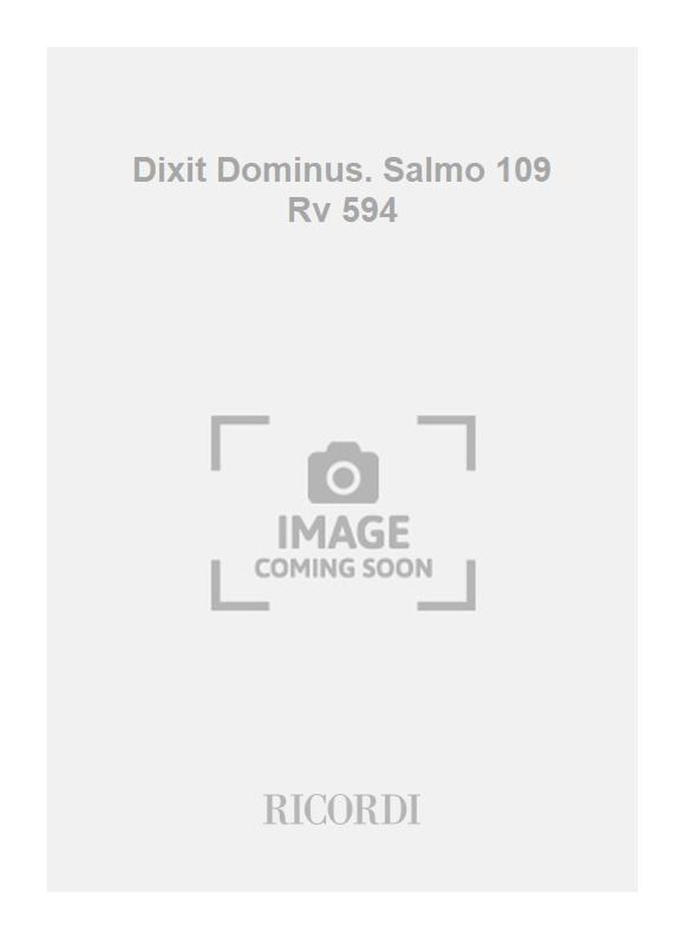 Antonio Vivaldi:Dixit Dominus. Salmo 109 Rv 594
