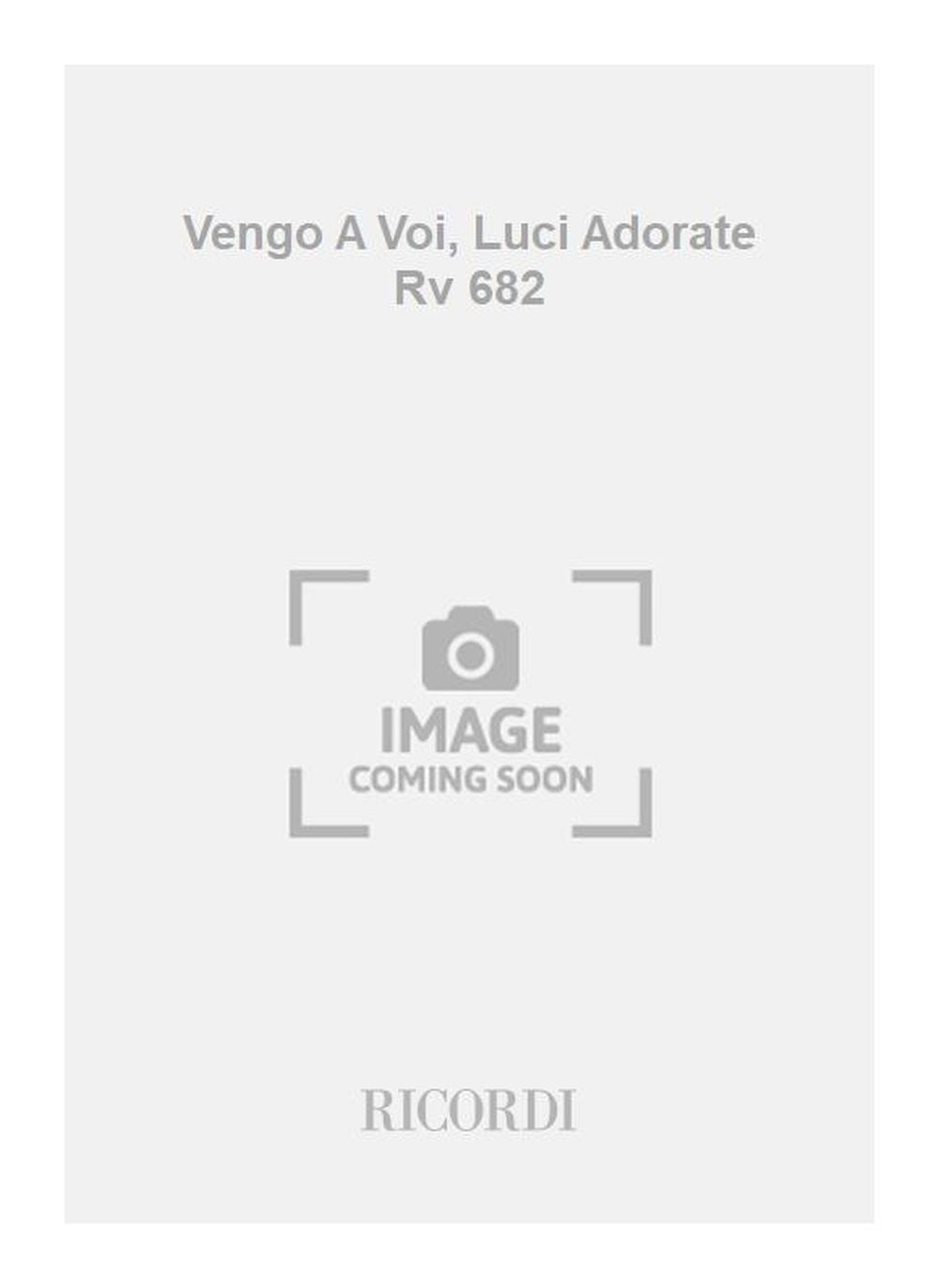 Antonio Vivaldi:Vengo A Voi, Luci Adorate Rv 682:批判校訂版 ソフトカバー