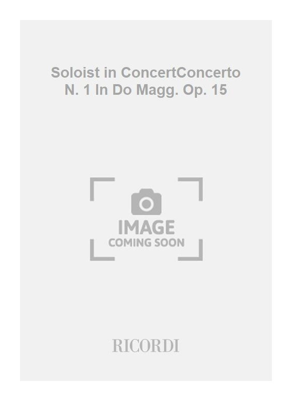 Ludwig van Beethoven:Soloist in ConcertConcerto N. 1 In Do Magg. Op. 15