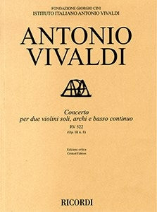 Antonio Vivaldi:Concerto VII, RV 567 (OP. III, N. 7)