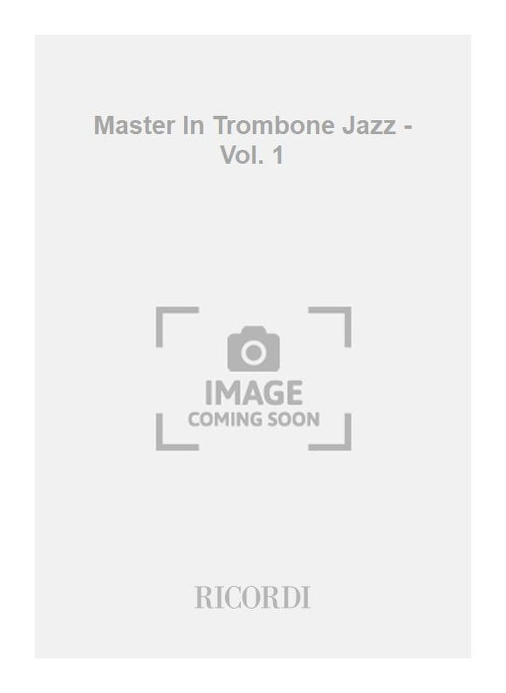 R. Rossi:Master In Trombone Jazz - Vol. 1