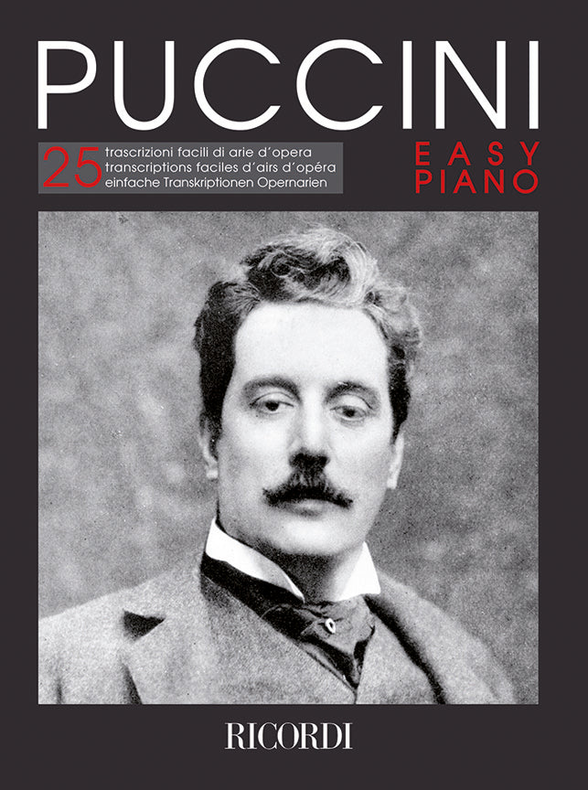 Giacomo Puccini:25 Transcriptions Faciles d'Airs d'Opera