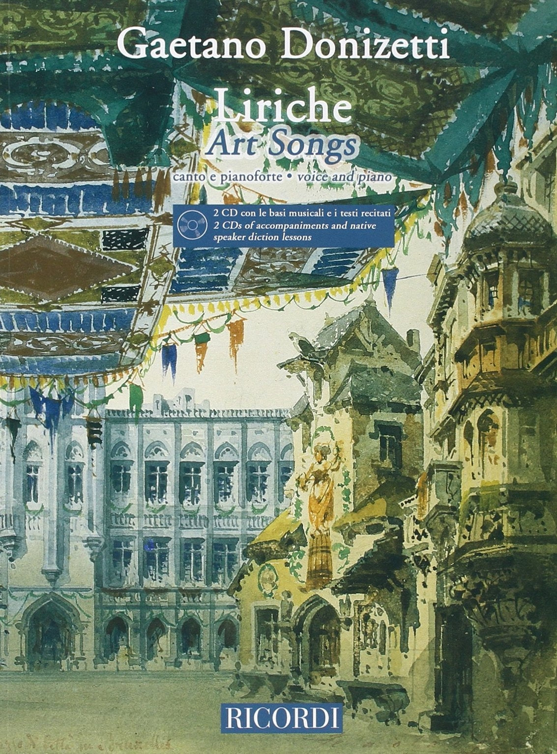 Gaetano Donizetti:Liriche - Art Songs:Per Voce e Pianoforte