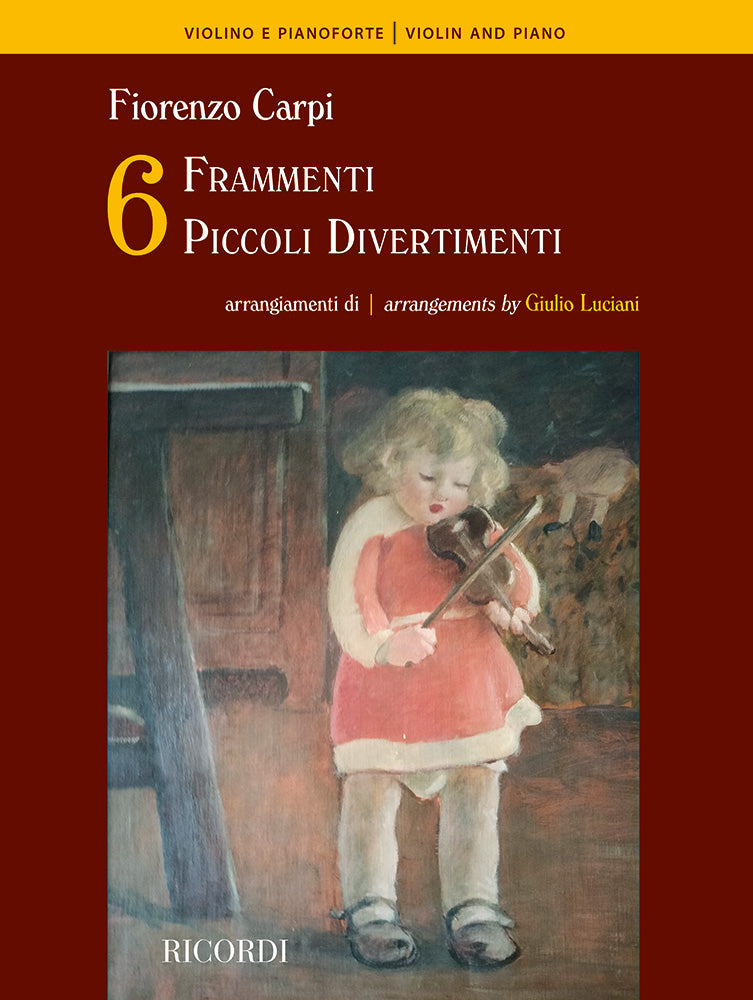 Fiorenzo Carpi:Sei frammenti - Sei piccoli Divertimenti