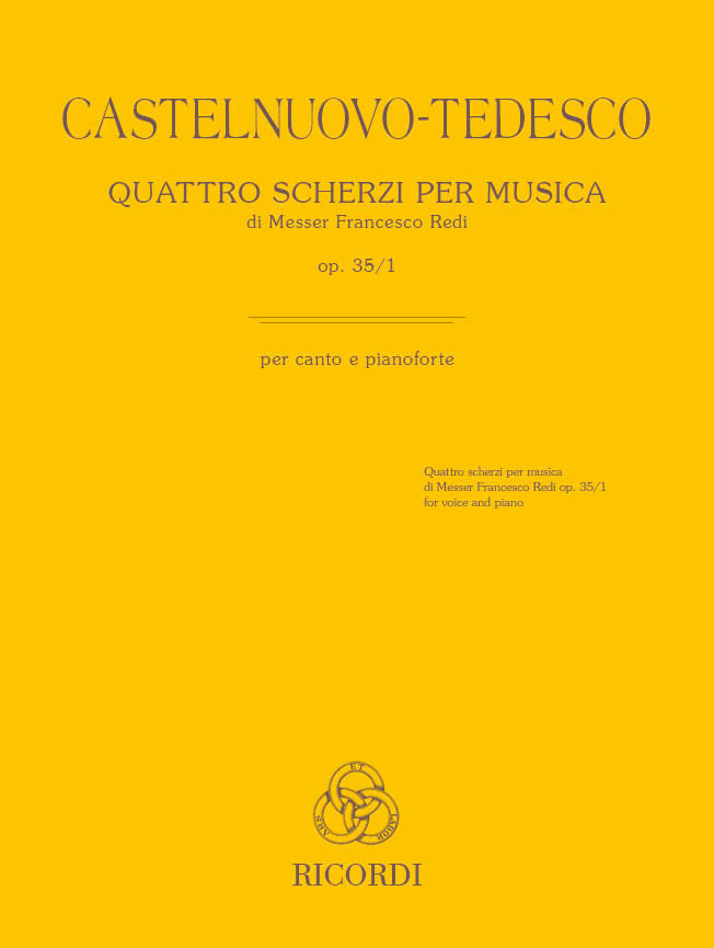 Mario Castelnuovo-Tedesco:Quattro scherzi per musica op. 35/1