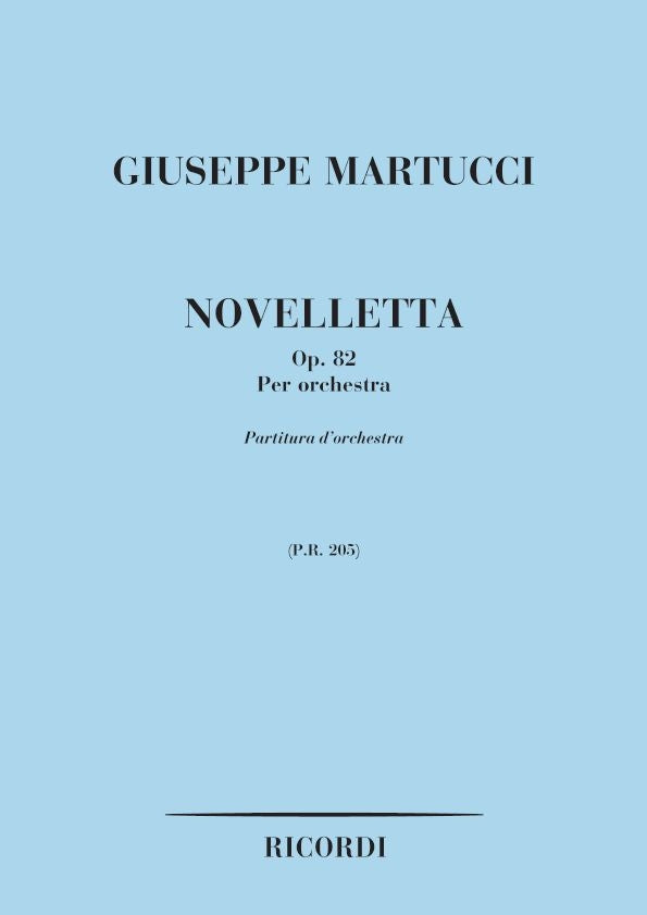 Giuseppe Martucci:Novelletta Op.82