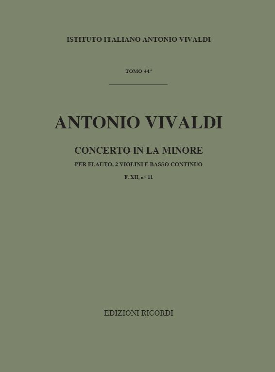 Antonio Vivaldi:Concerto Per Strumenti Diversi E B.C.::Rv 108 F.Xii/11 - Tomo 44