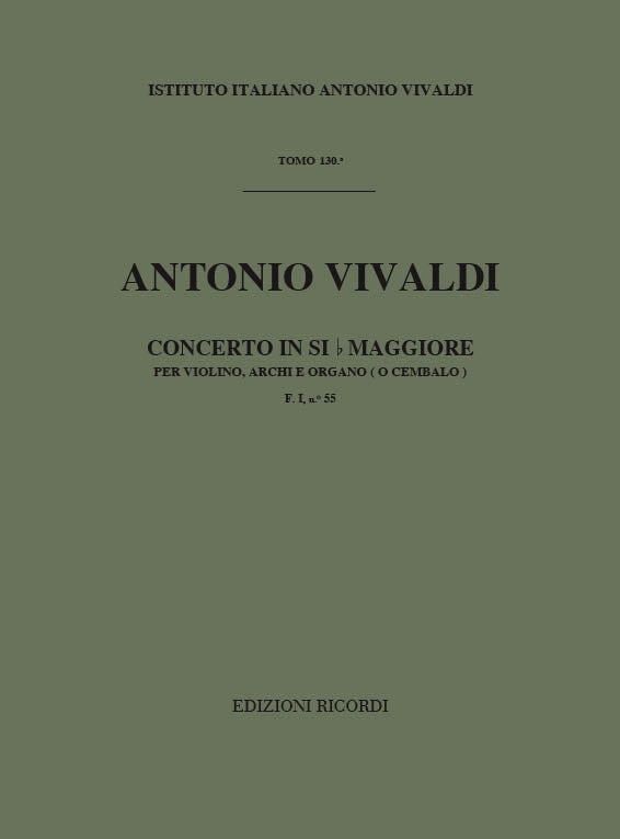 Antonio Vivaldi:Concerto in Bb Majeur