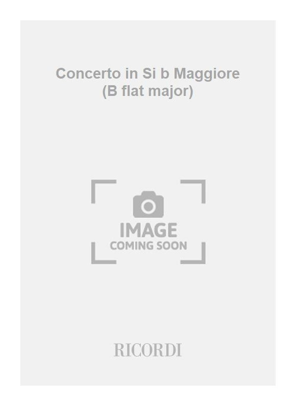 Antonio Vivaldi:Concerto in Si b Maggiore (B flat major)