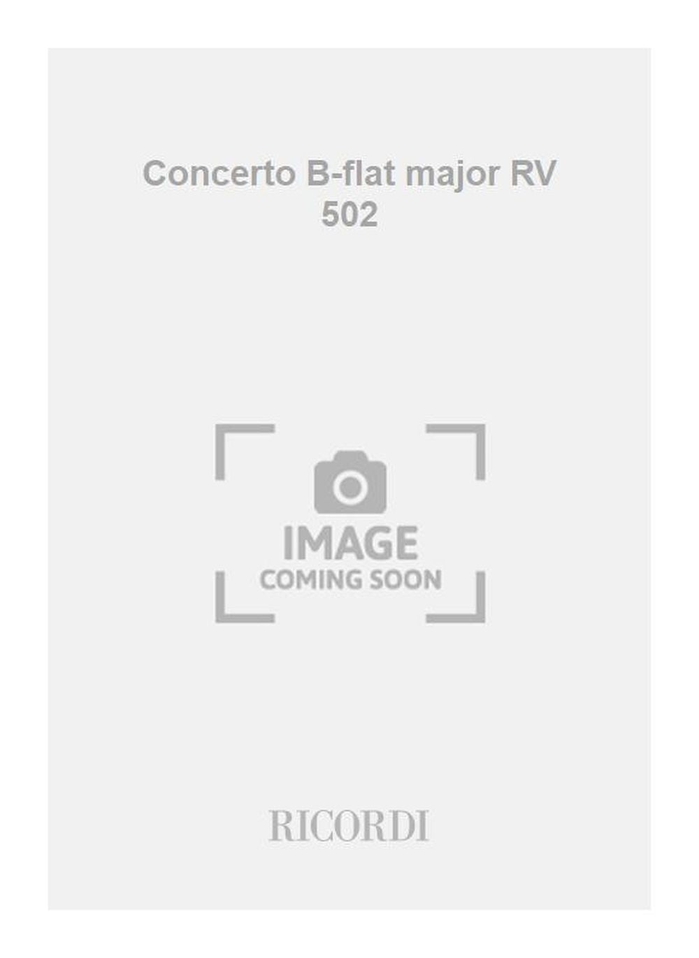 Antonio Vivaldi:Concerto B-flat major RV 502