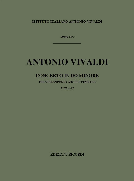 Antonio Vivaldi:Concerto In Do Min. RV 402
