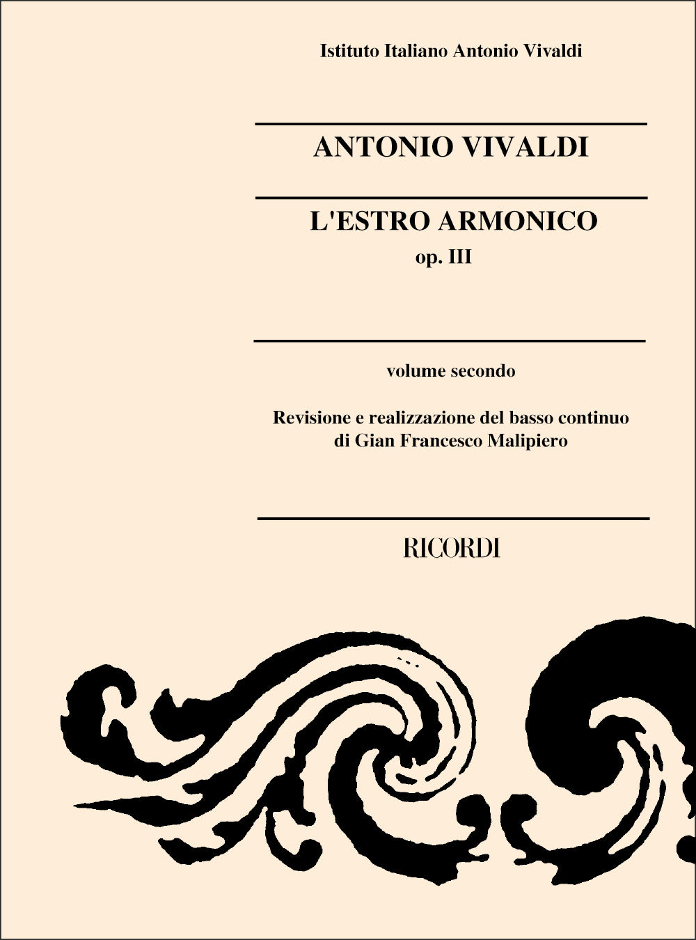 Antonio Vivaldi:L'Estro armonico Vol.2 (Violin Concertos Op.3)