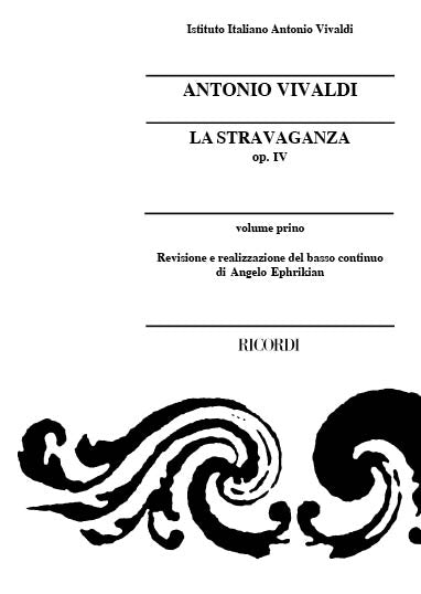 Antonio Vivaldi:Concerto Per Violino, Archi e BC 'La Stravaganza'