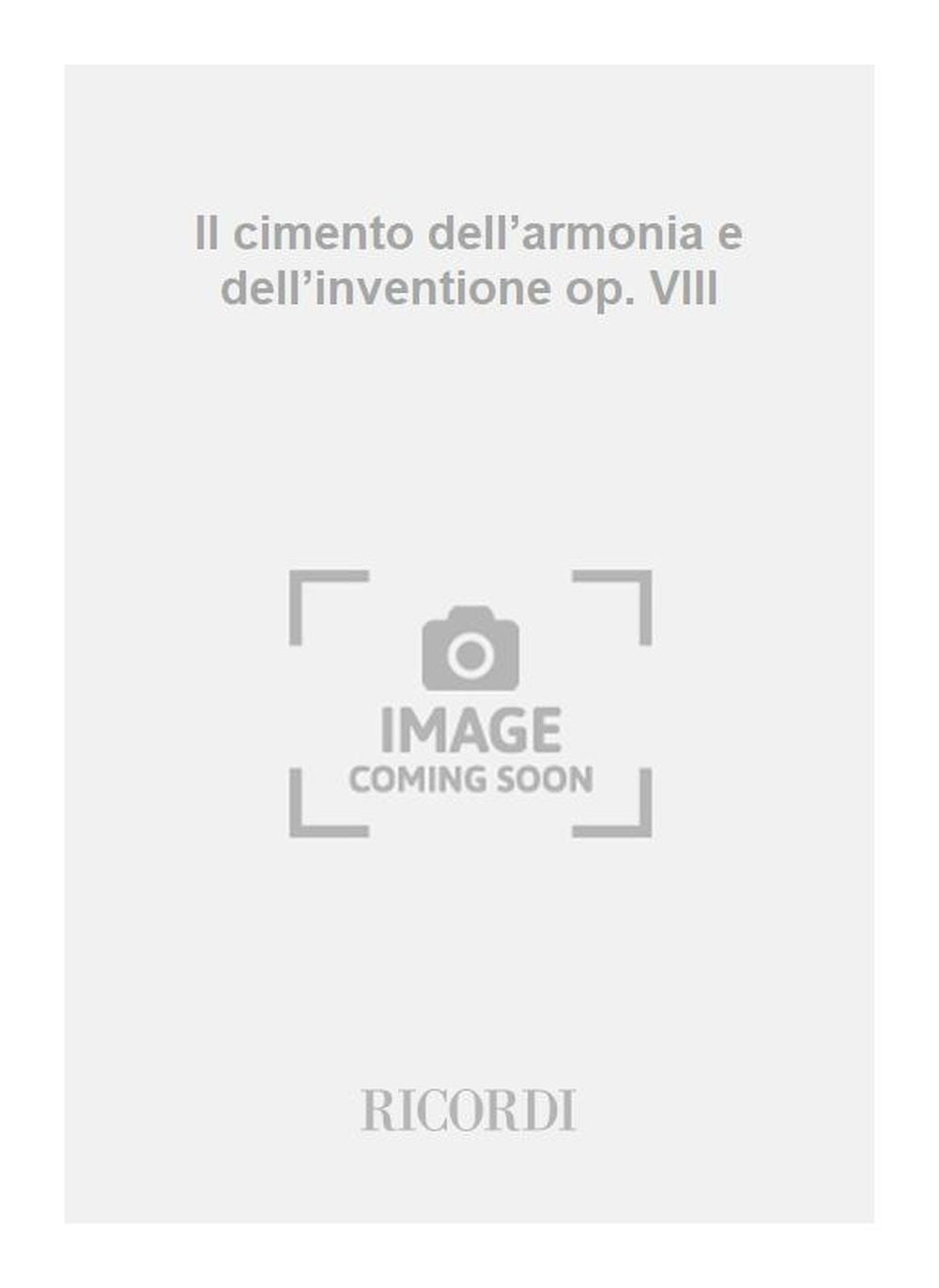 Antonio Vivaldi:Il cimento dell’armonia e dell’inventione op. VIII:第2巻(G.F.マリピエロ校訂)