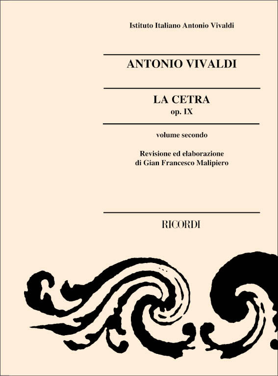 Antonio Vivaldi:La Cetra Vol.2 (Violin Concertos Op.9)