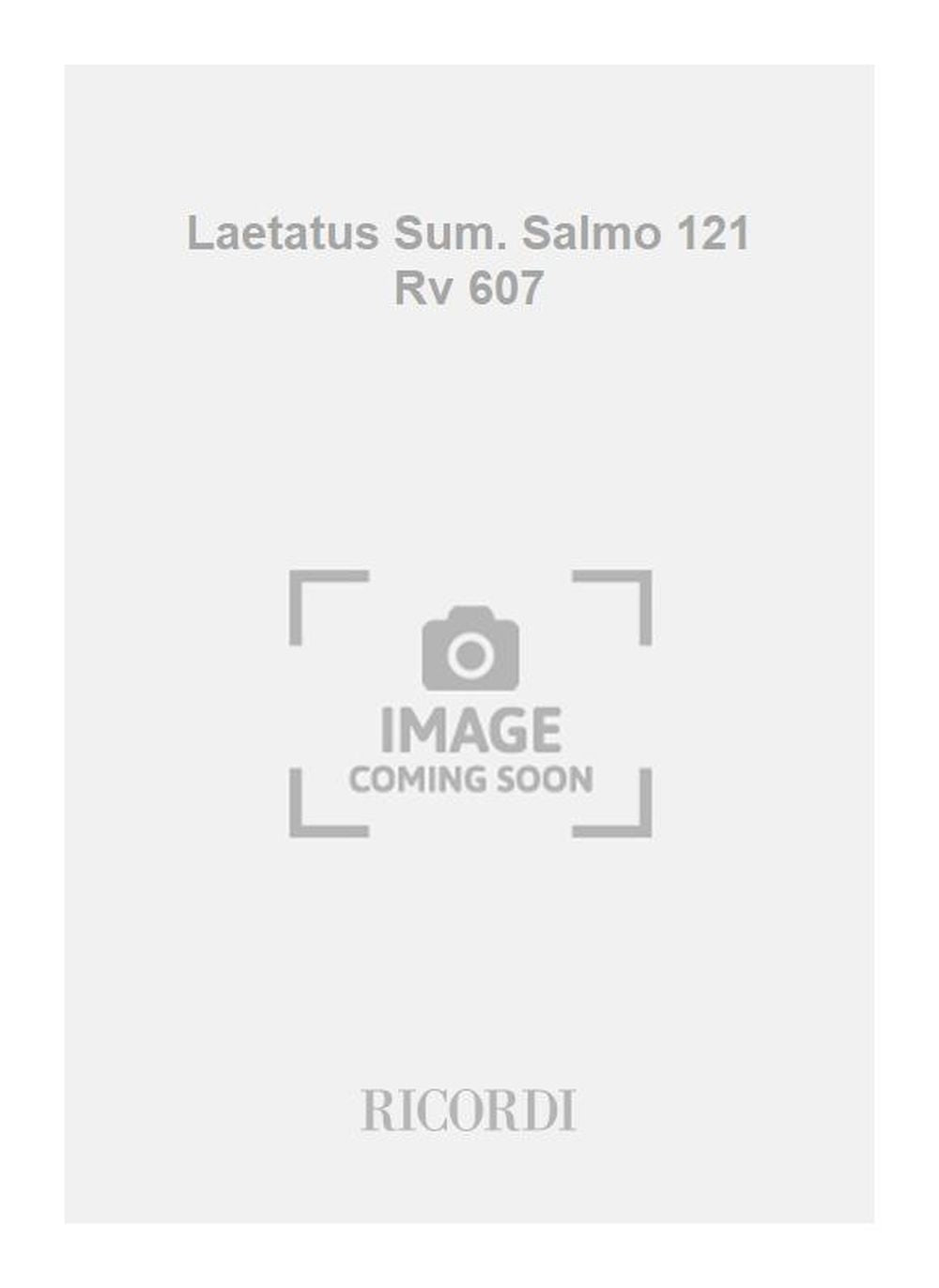 Antonio Vivaldi:Laetatus Sum. Salmo 121 Rv 607:批判校訂版 ソフトカバー