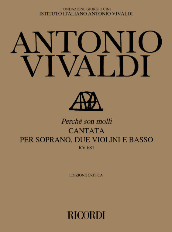 Antonio Vivaldi:Perche Son Molli Rv 681