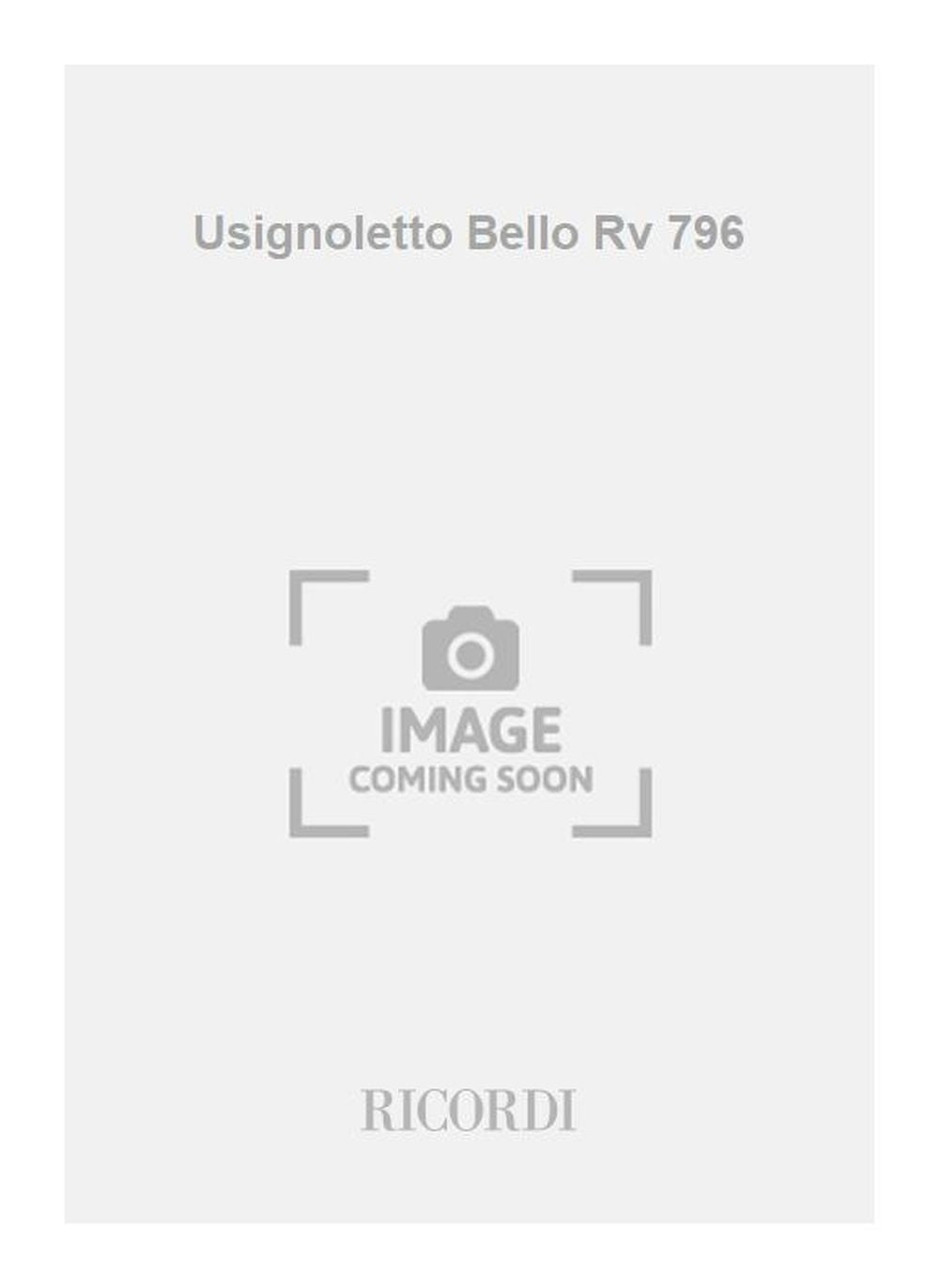 Antonio Vivaldi:Usignoletto Bello Rv 796