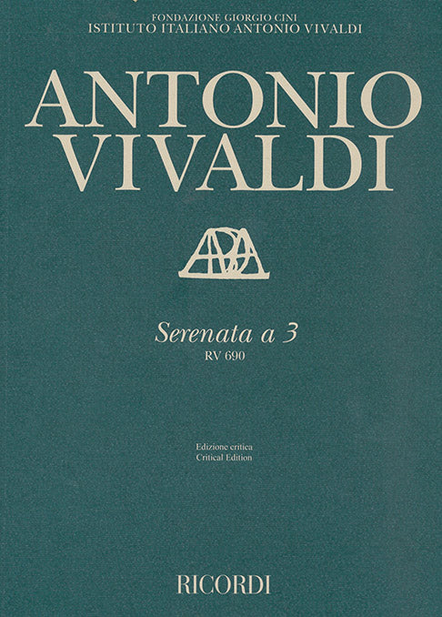 Antonio Vivaldi:Serenata A 3 Rv 690