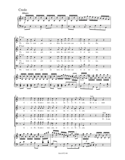 モーツァルト:ミサ曲 ハ長調 K.220(196b)「雀のミサ」