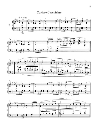 シューマン：子供の情景 op. 15, ユーゲント・アルバム（子供のためのアルバム） op. 68