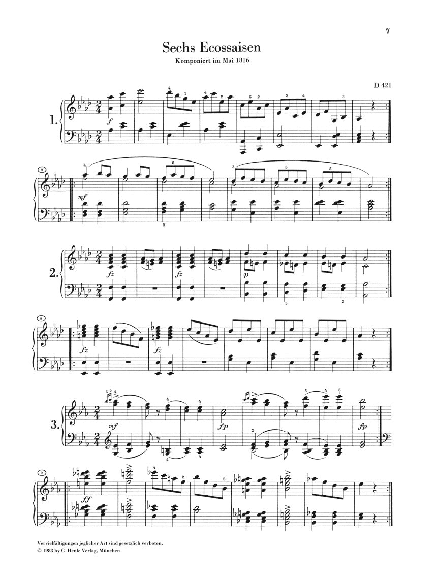 シューベルト：舞曲全集 第2巻