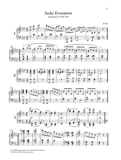 シューベルト：舞曲全集 第2巻