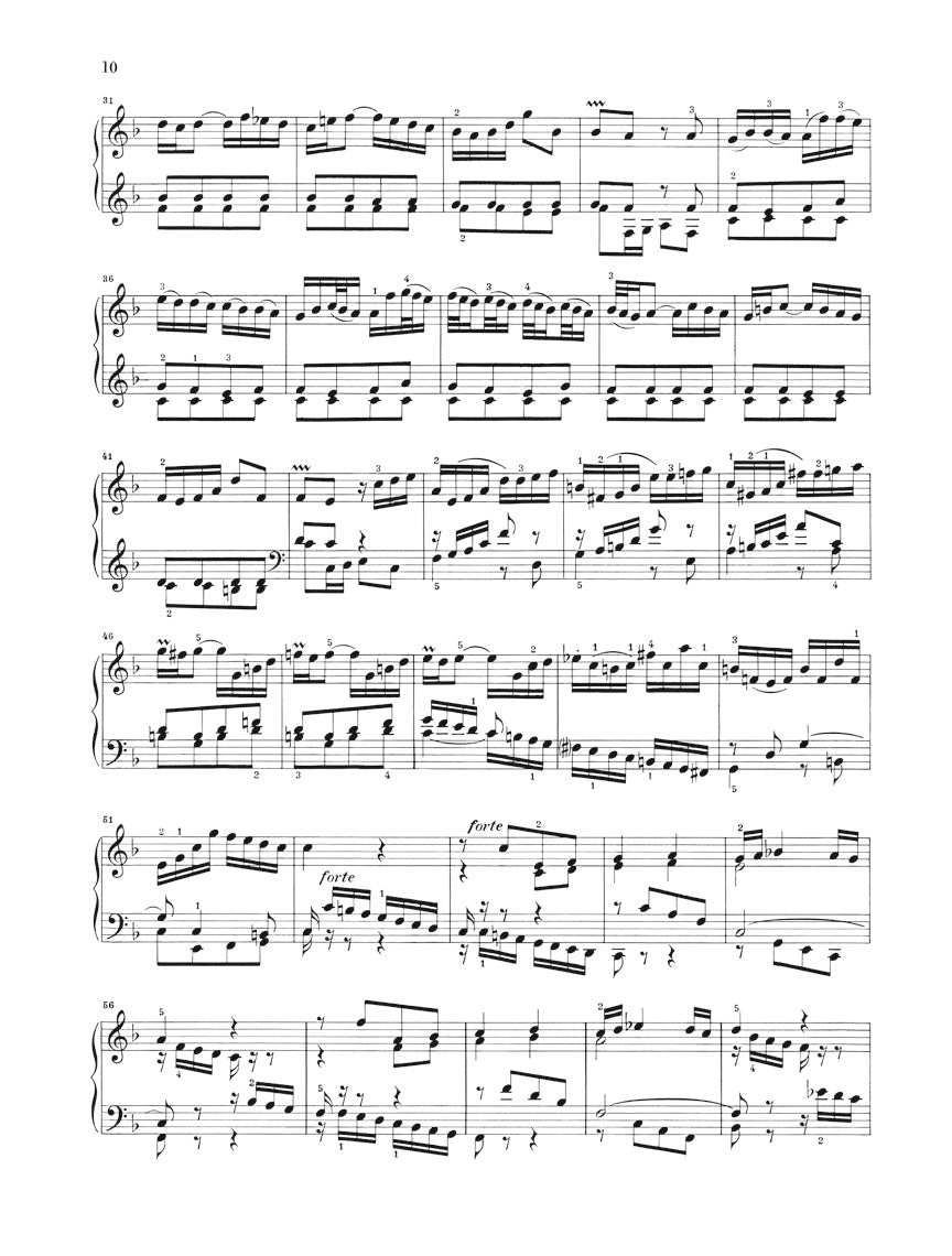 ピアノ／バッハ：イタリア協奏曲、フランス風序曲、4つのデュエット