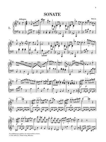 クレメンティ：ピアノ・ソナタ選集 第1巻（1768–1785）