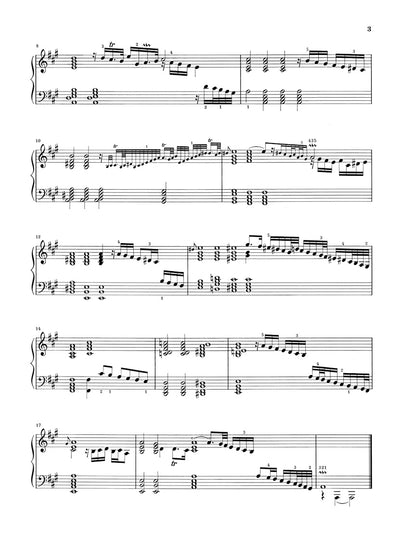 ヘンデル：クラヴィーアのための組曲集 HWV 426 - 433