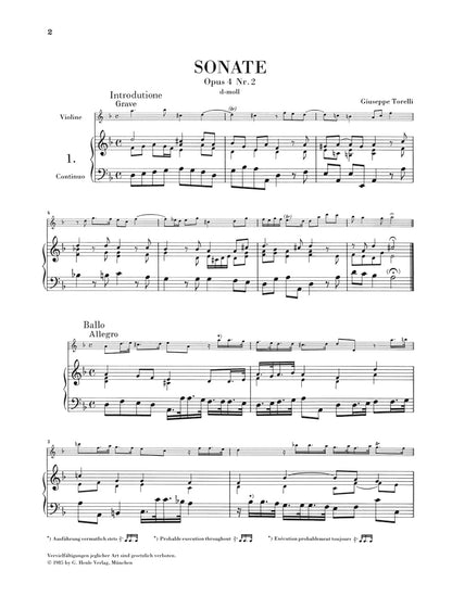 イタリア・バロック時代のヴァイオリン音楽 第1巻