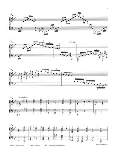 ヘンデル：クラヴィーアのための組曲と小品 HWV 434 - 442
