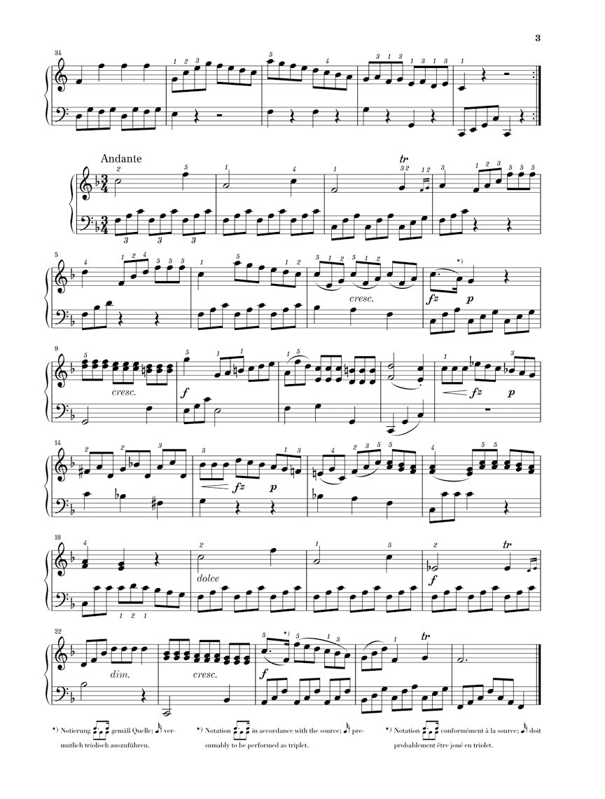クレメンティ：6つのソナチネ op. 36