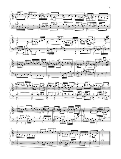 バッハ：平均律クラヴィーア曲集 第2巻 BWV 870 - 893（運指なし）