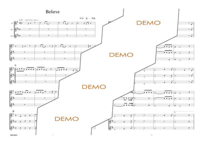 楽譜／Believe